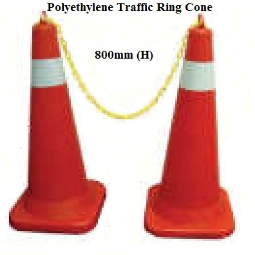 Polyethylene (pe) traffic ring cone